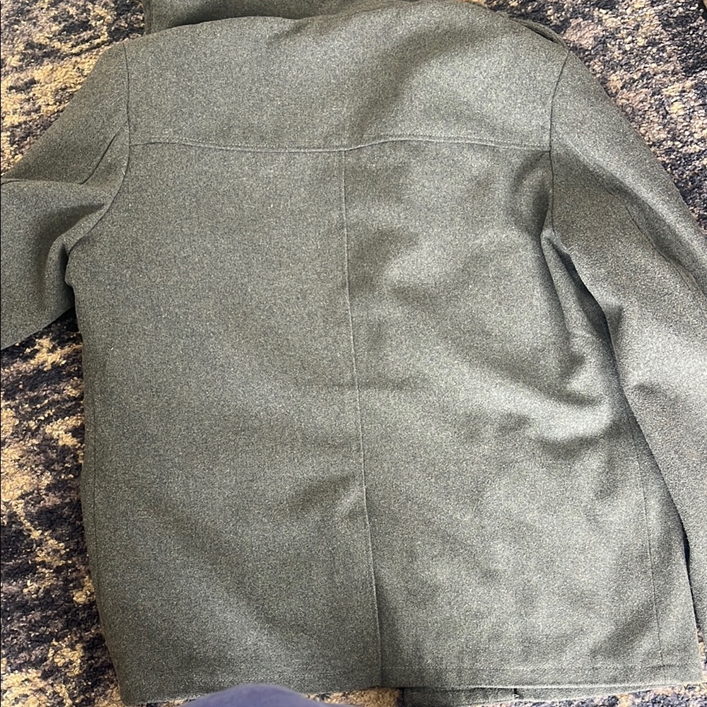 Gray Wool Blend Jacket - image 4